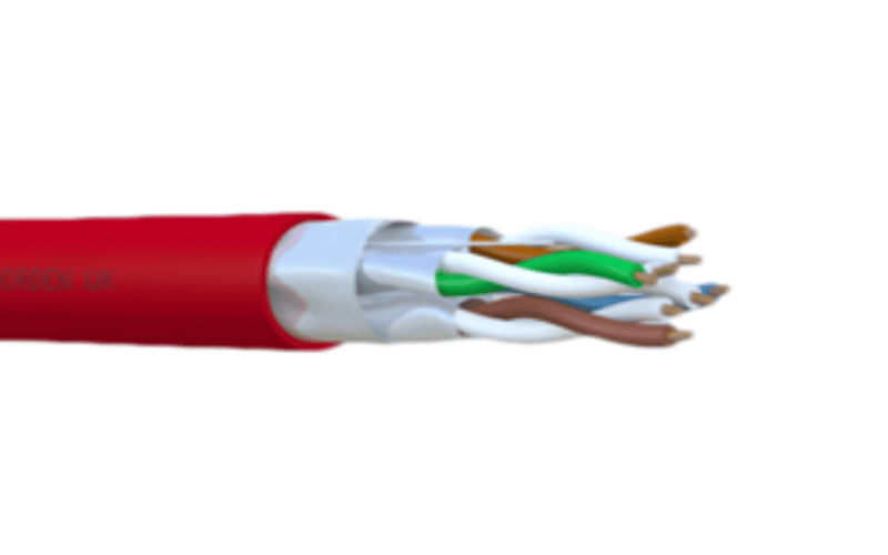 Category 6 F/FTP 4 Pair Cable PVC (Roll Length : 305) (MOQ-35 Rolls)