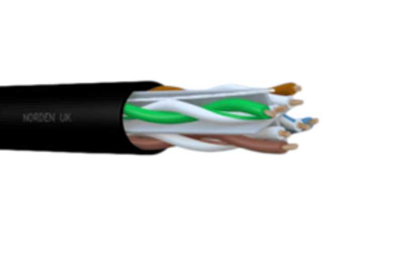 Category 6 F/FTP 4 Pair Cable LSZH (Roll Length : 305) (MOQ-35 Rolls)