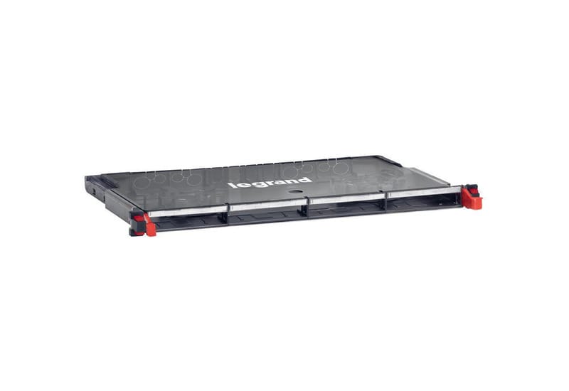 LCS³ 19" modular optic drawer - sliding - to be equipped with fibre optic blocks - 4 blocks maximum