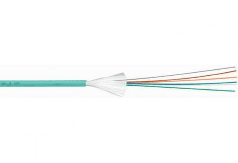 Fibre cable - OM 3 - 900 μm tight buffer - indoor/outdoor - 6 fibres
