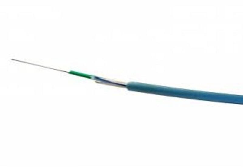 LCS³ OM4 multimode fibre optic cables - loose tube - indoor/outdoor - glass strands - 8 fibres - 2000 m