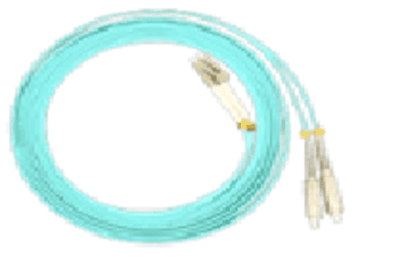 LC/UPC - LC/UPC OM3 Duplex  Fiber Patch Cord LSZH  (1 M )