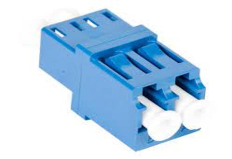 TeraSPEED® LC Duplex Adapter, Blue, Single Pack