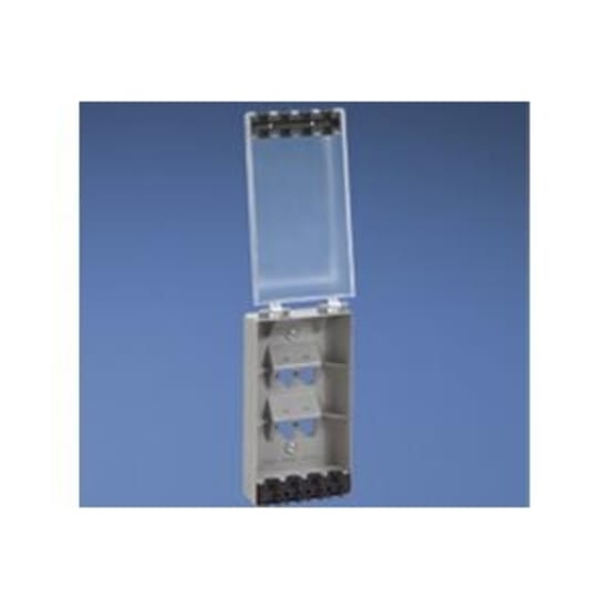 Weather Proof (Water Resistant) Faceplate, Up to 4 modules