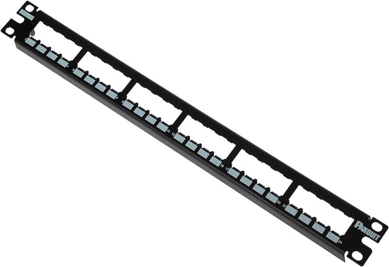 Metal Shielded Patch panel 24 Ports, Unloaded