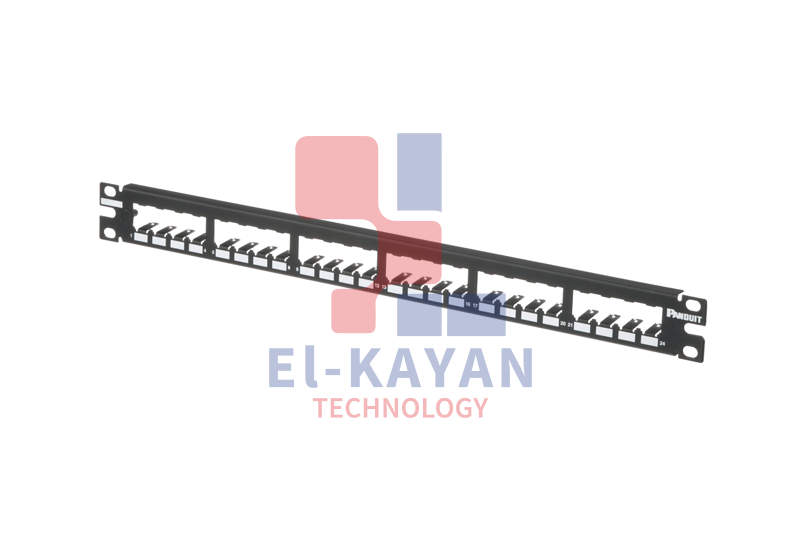 Metal Shielded Patch panel 24 Ports, Unloaded