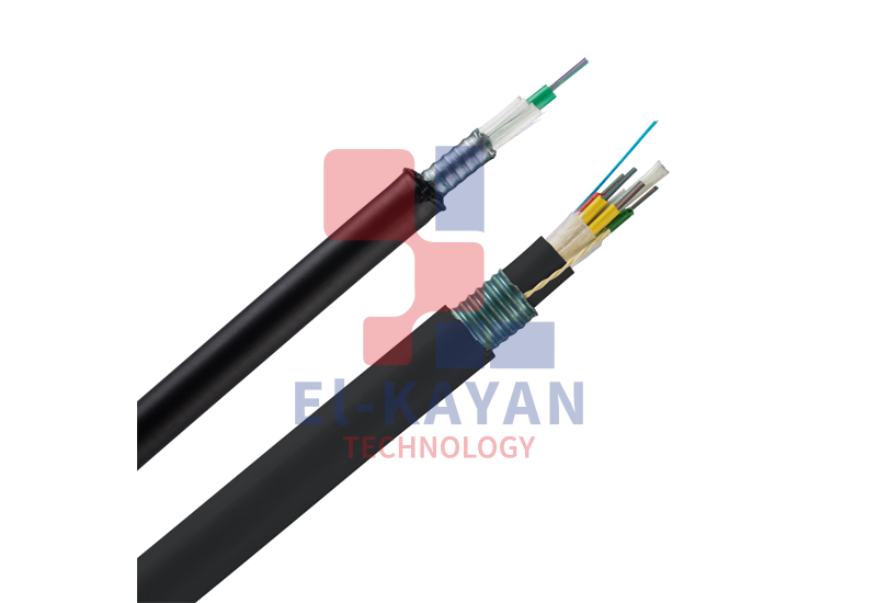 Armored Fiber Cable, SM, 8 Core