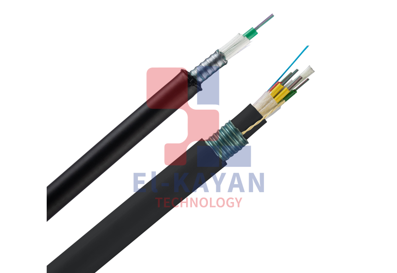 Armored Fiber Cable, SM, 12 Core