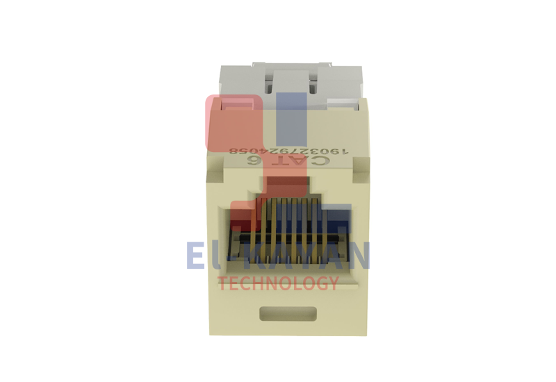 RJ45 Jack Module, UTP, Cat 6